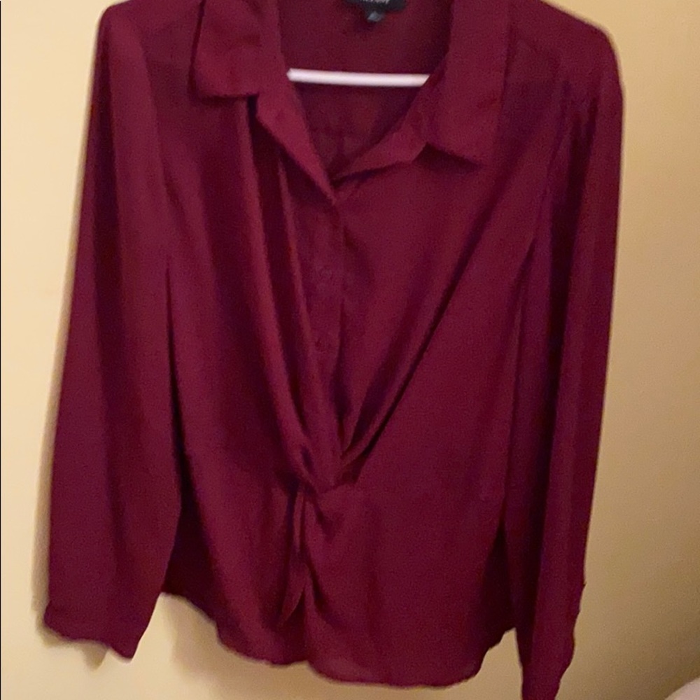 Alfani blouse red, large